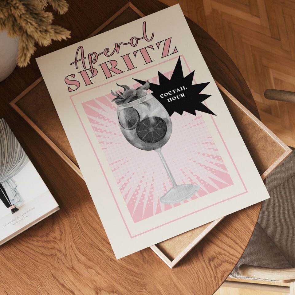 Aperol Spritz Çerçevesiz Poster