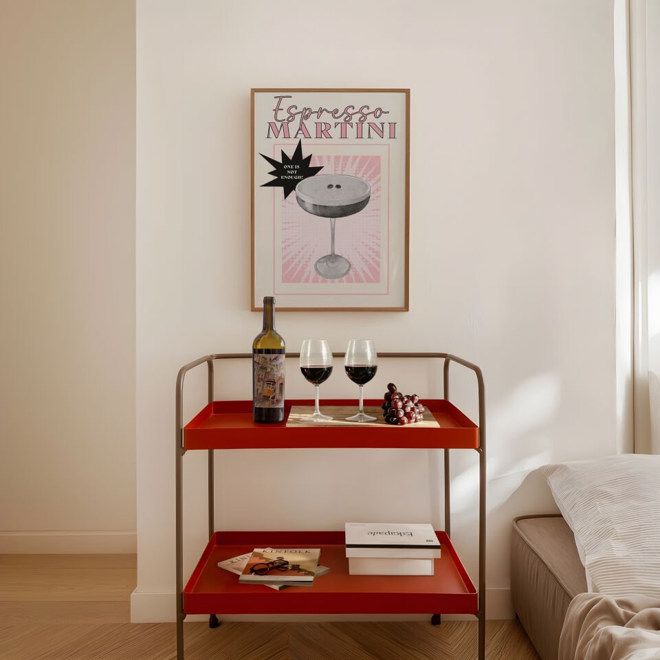 Espresso Martini Çerçevesiz Poster