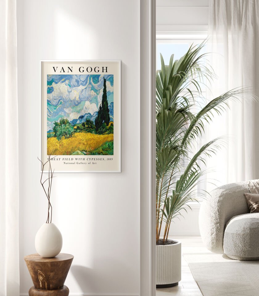 Van Gogh Çerçevesiz Poster