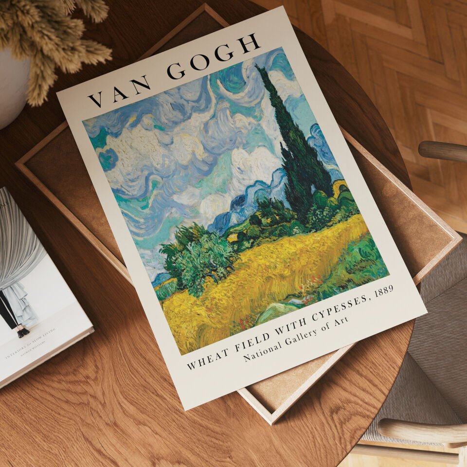 Van Gogh Çerçevesiz Poster