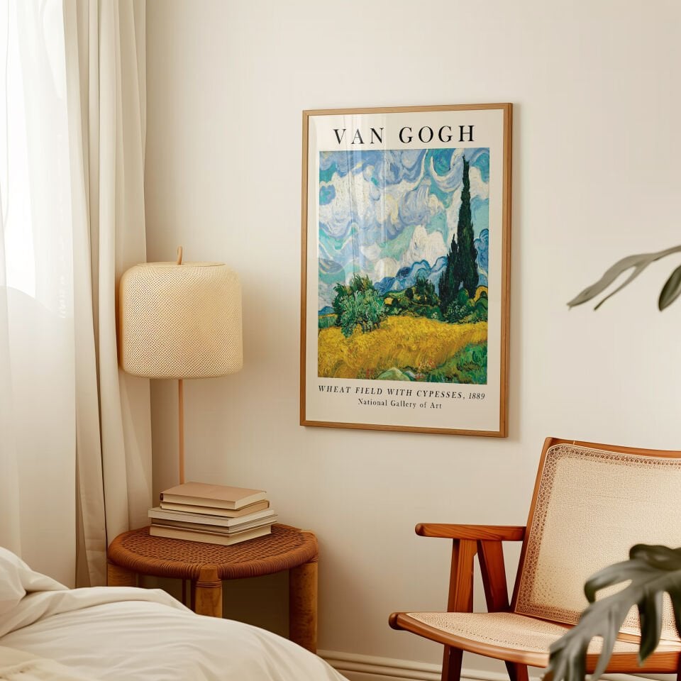 Van Gogh Çerçevesiz Poster