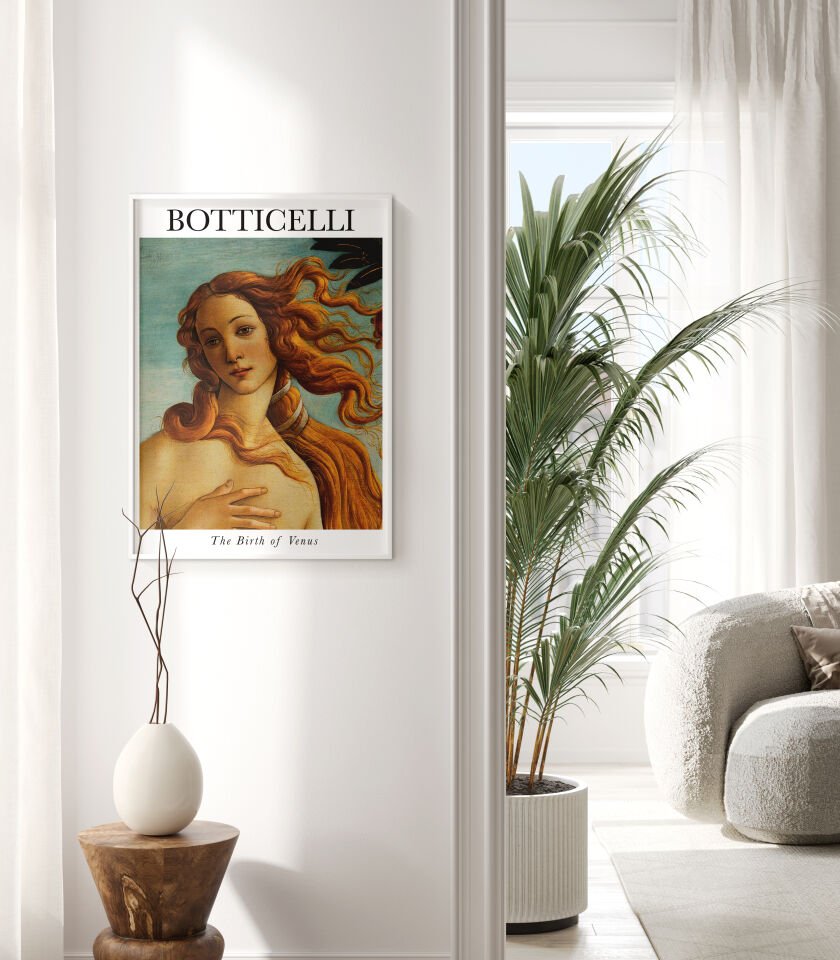 Botticelli The Birth of Venus Çerçevesiz Poster