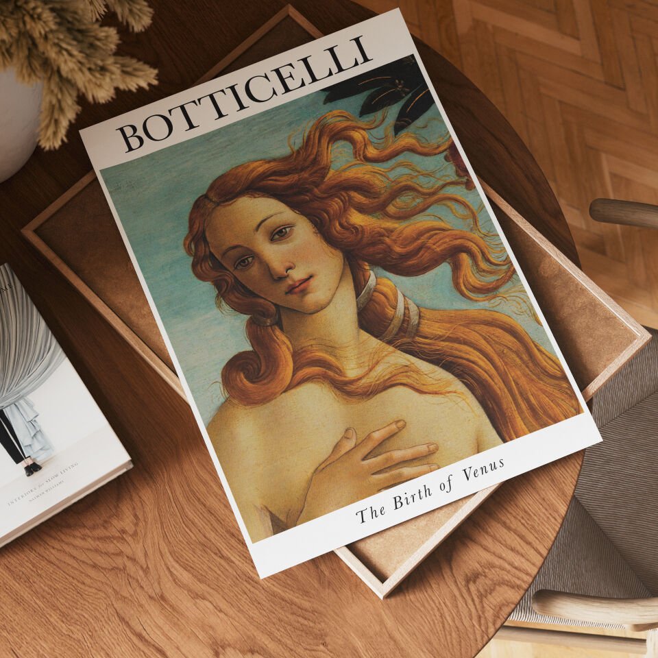 Botticelli The Birth of Venus Çerçevesiz Poster