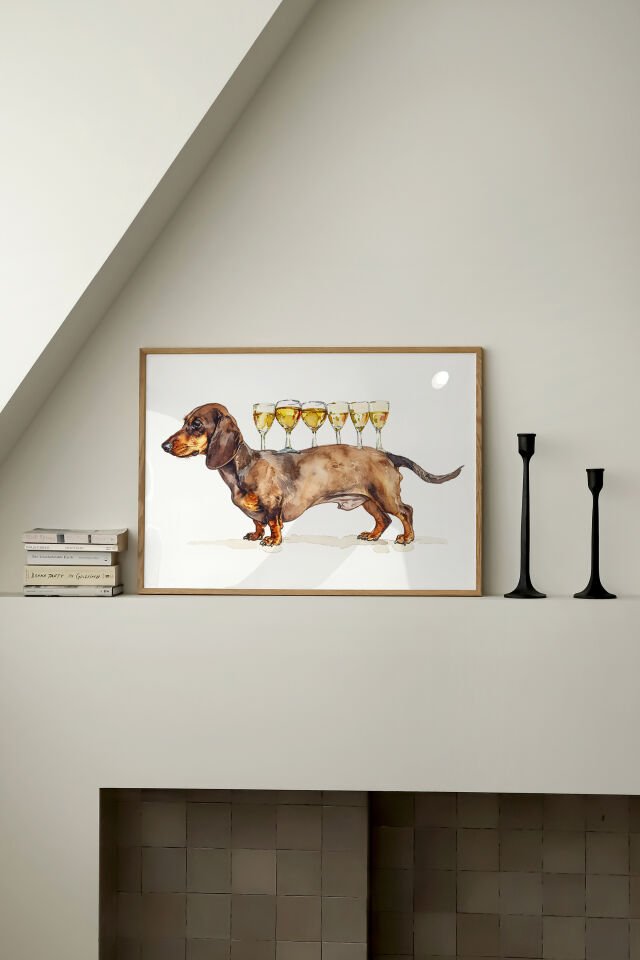 Wiener Wines Çerçevesiz Poster