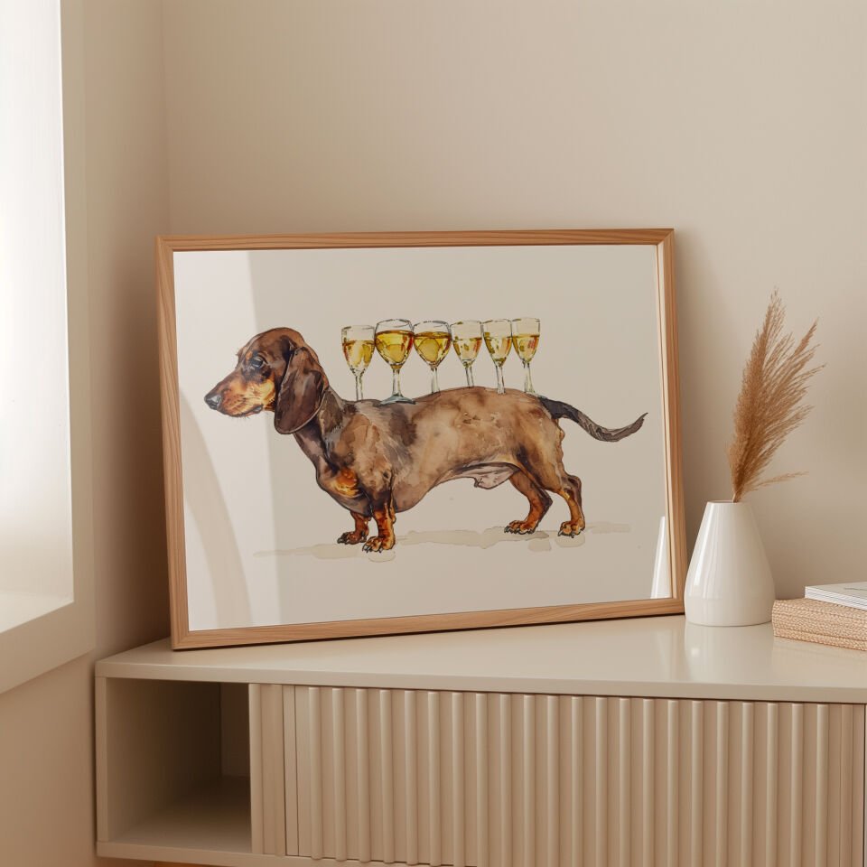 Wiener Wines Çerçevesiz Poster