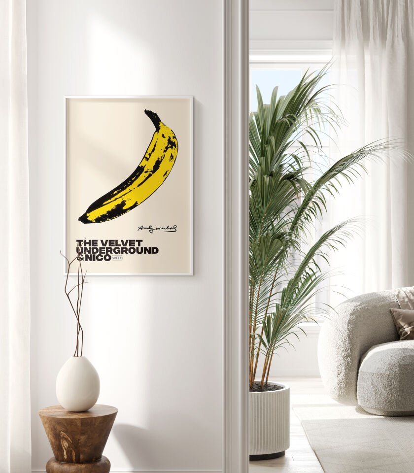 Velvet Banana Çerçevesiz Poster