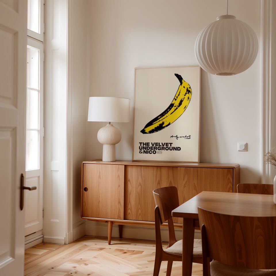 Velvet Banana Çerçevesiz Poster