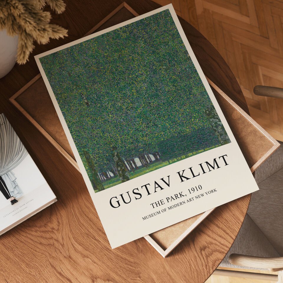 Klimt Park Çerçevesiz Poster