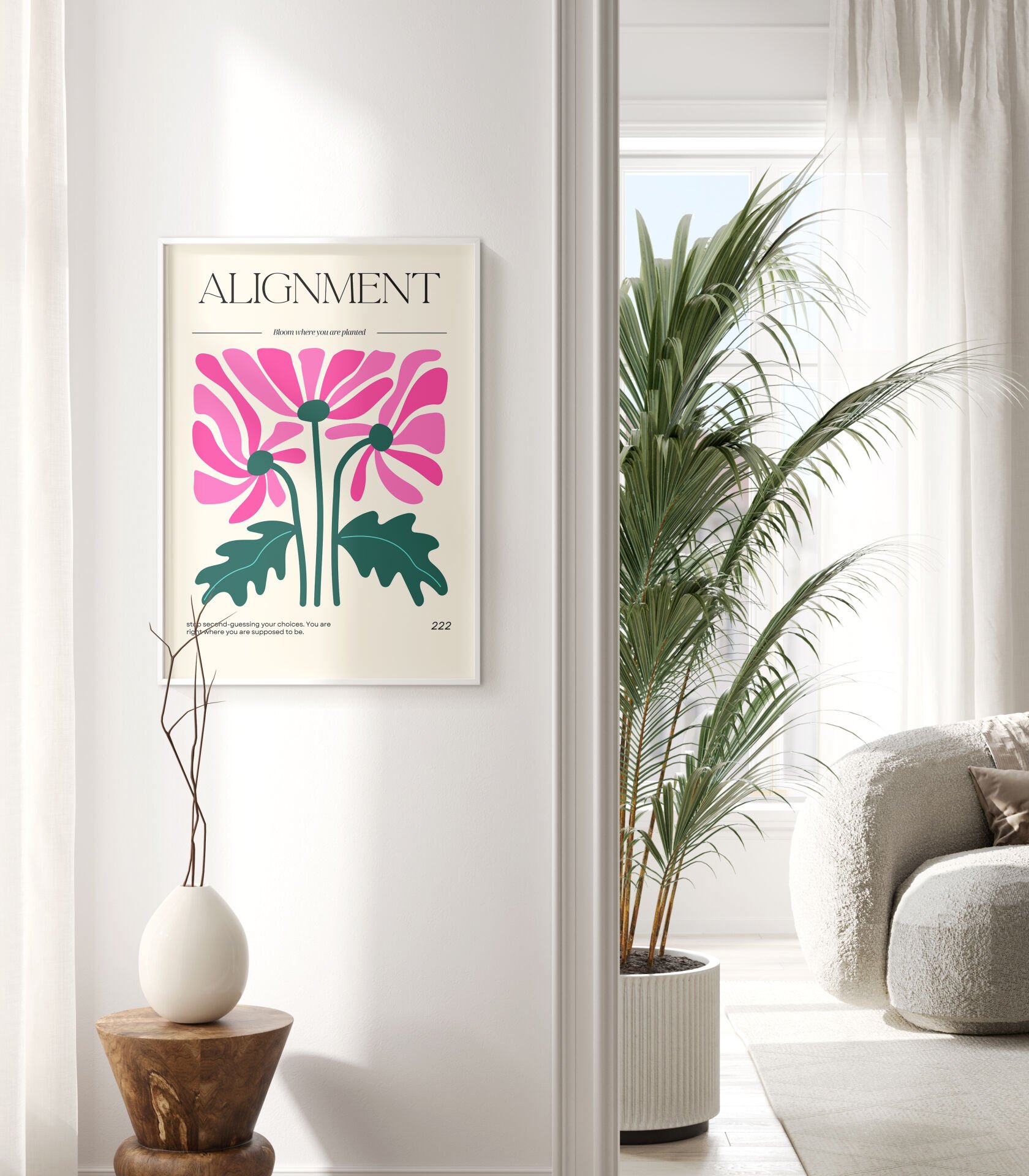 Alignment Botanical Çerçevesiz Poster