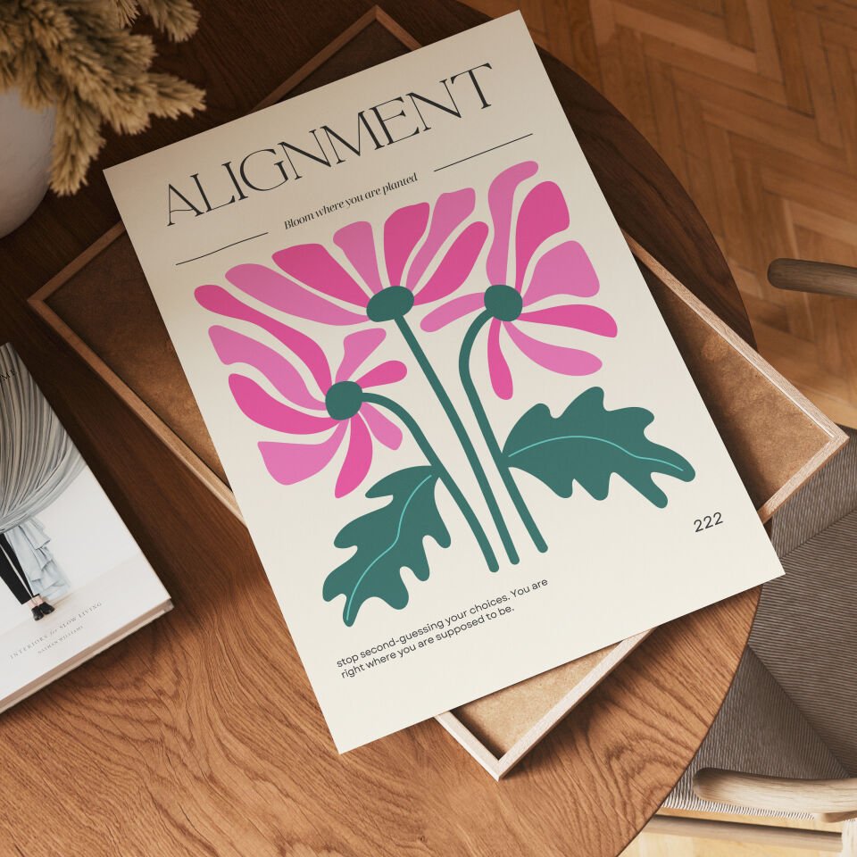Alignment Botanical Çerçevesiz Poster