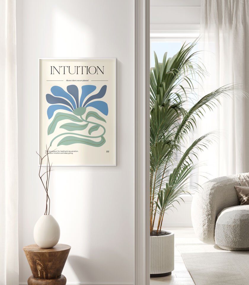Intuition Botanical Çerçevesiz Poster