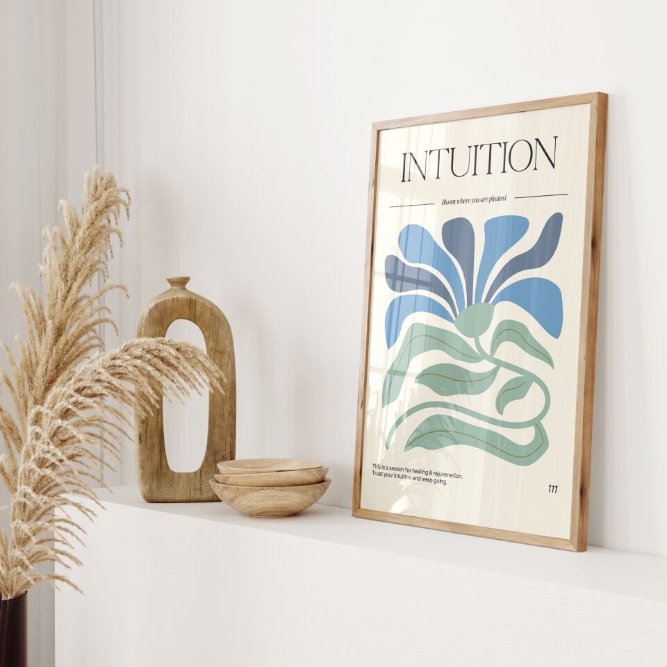 Intuition Botanical Çerçevesiz Poster