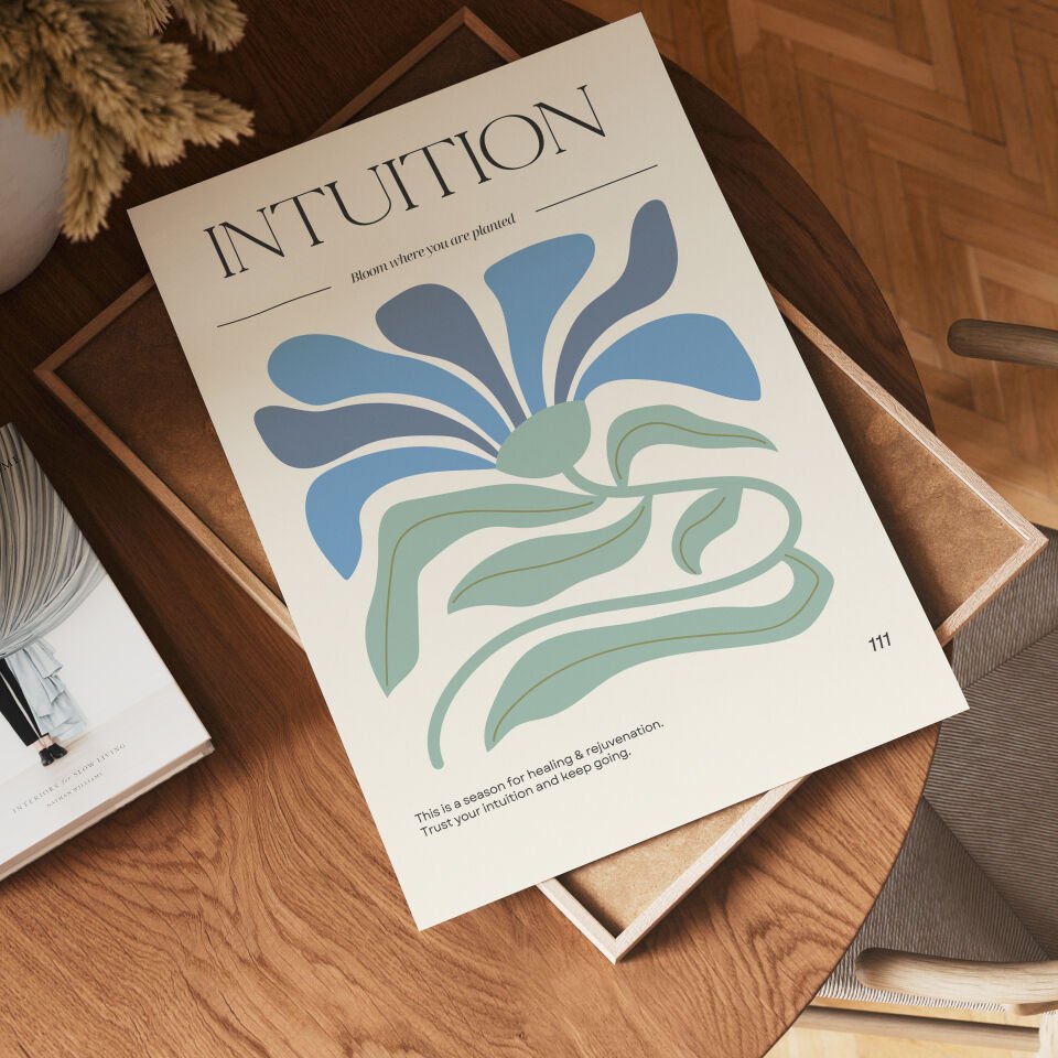 Intuition Botanical Çerçevesiz Poster