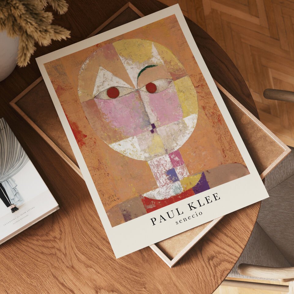 Senecio Paul Klee Çerçevesiz Poster