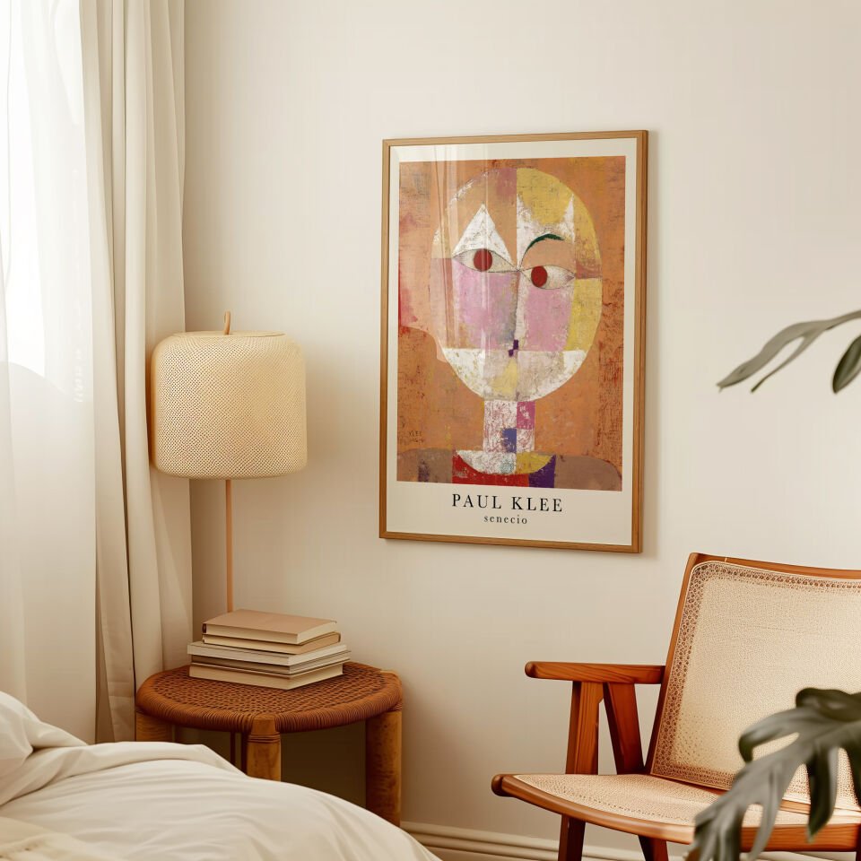 Senecio Paul Klee Çerçevesiz Poster