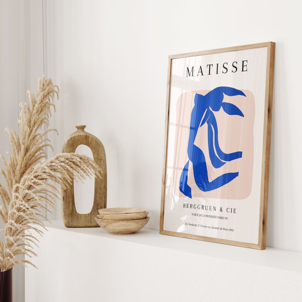 Matisse Blue Nude Çerçevesiz Poster