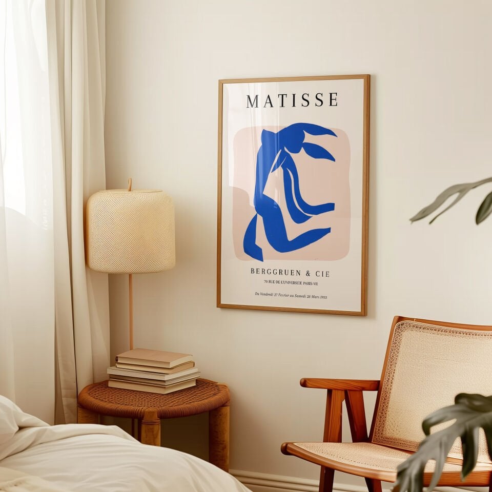 Matisse Blue Nude Çerçevesiz Poster