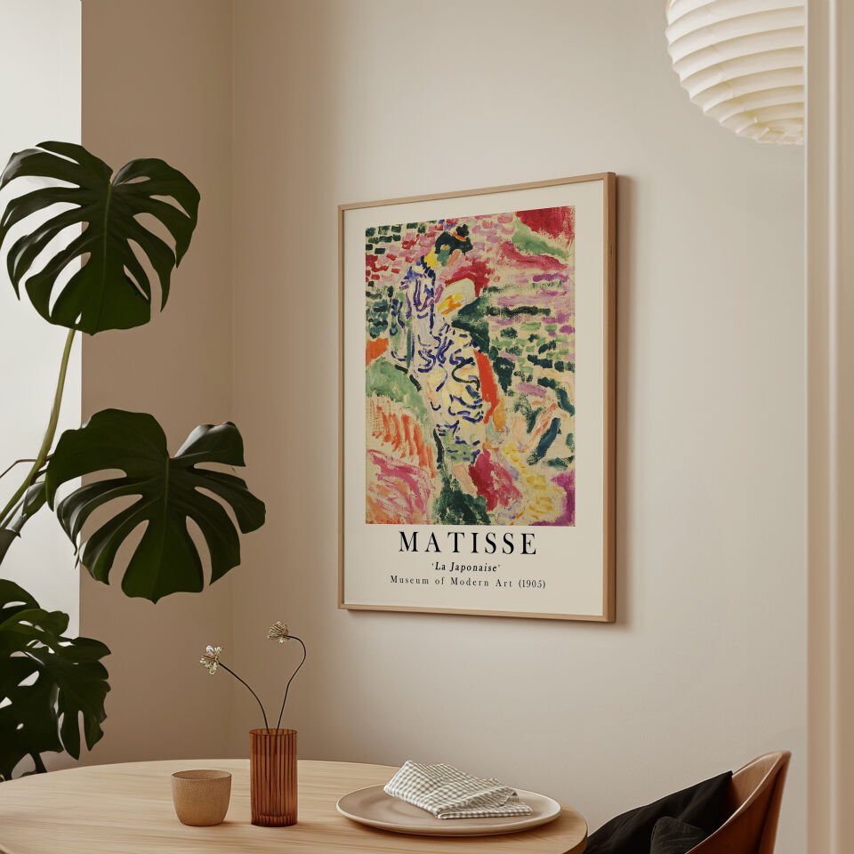 La Japonaise Çerçevesiz Poster