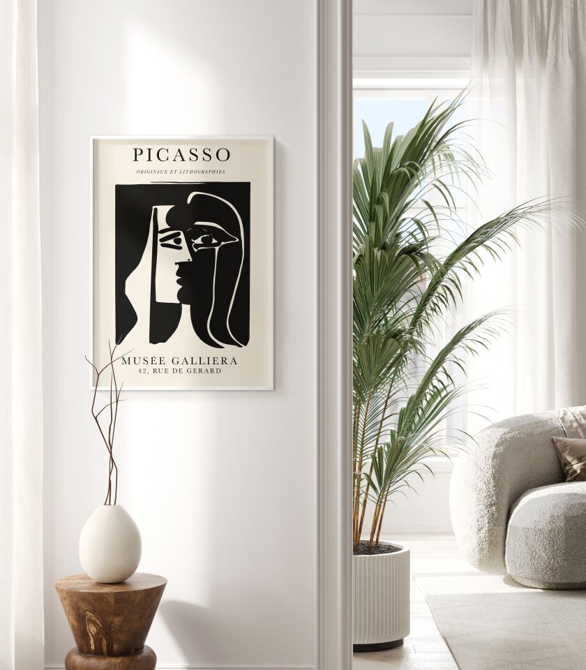Picasso Musée Galliera Çerçevesiz Poster