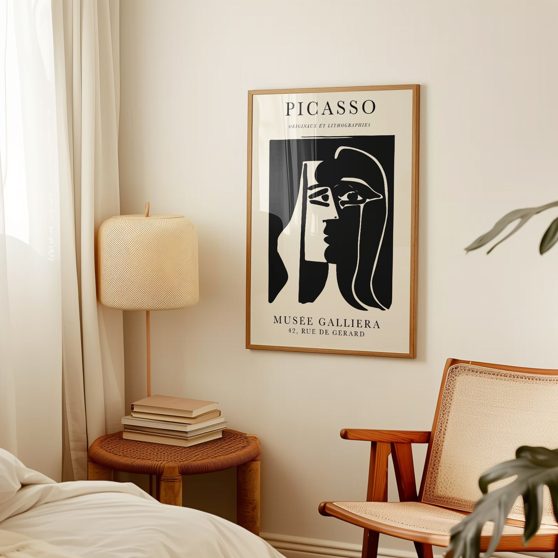 Picasso Musée Galliera Çerçevesiz Poster