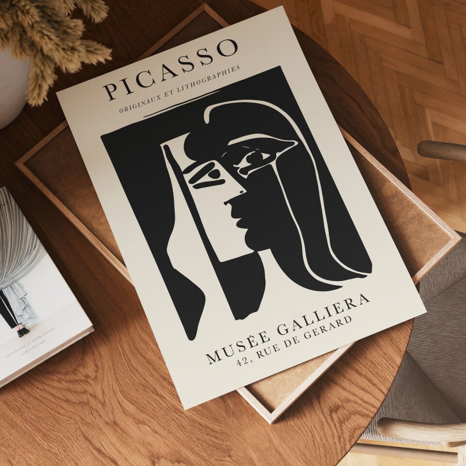 Picasso Musée Galliera Çerçevesiz Poster