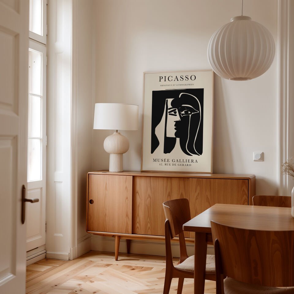 Picasso Musée Galliera Çerçevesiz Poster