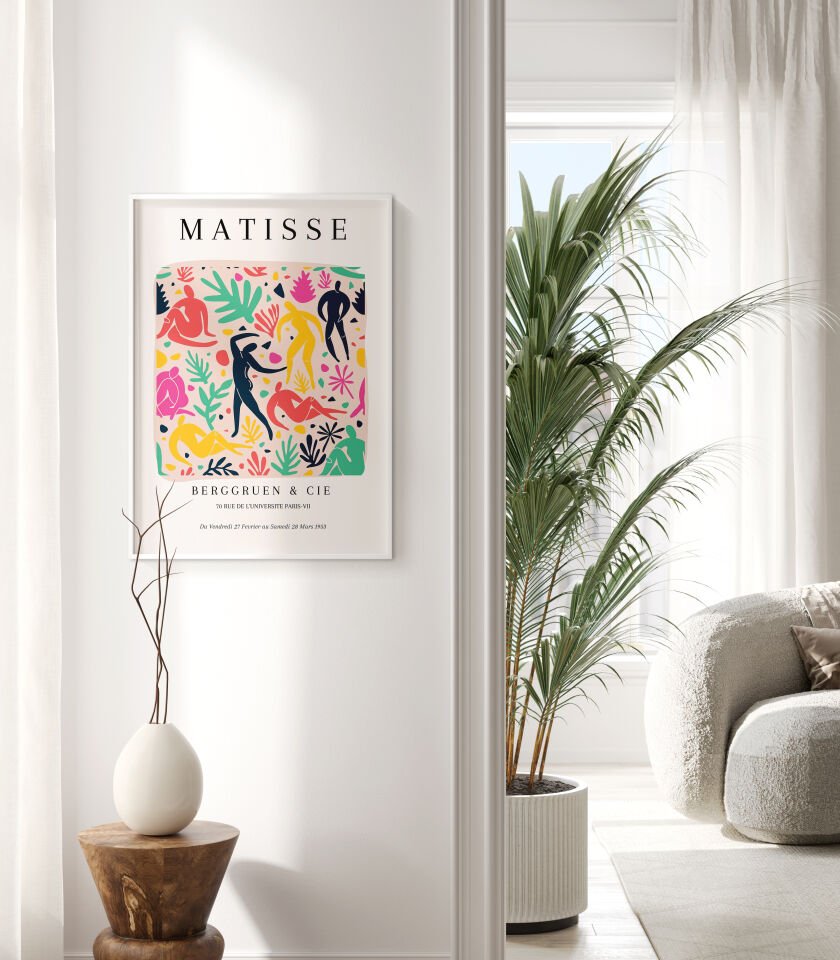 Matisse Cutout Dance çerçevesiz poster