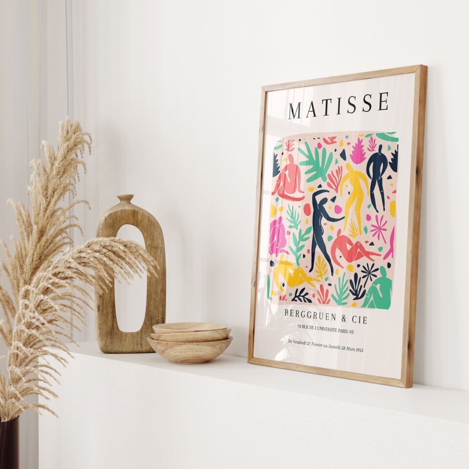 Matisse Cutout Dance çerçevesiz poster