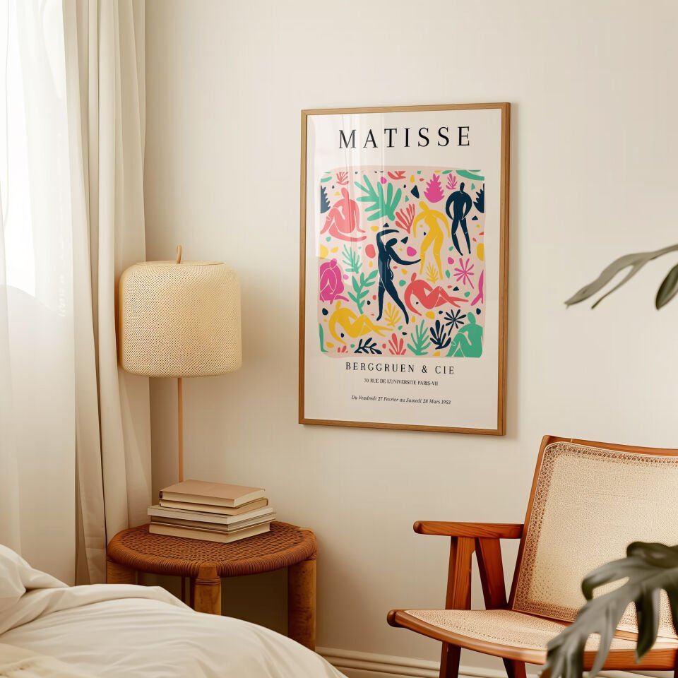Matisse Cutout Dance çerçevesiz poster