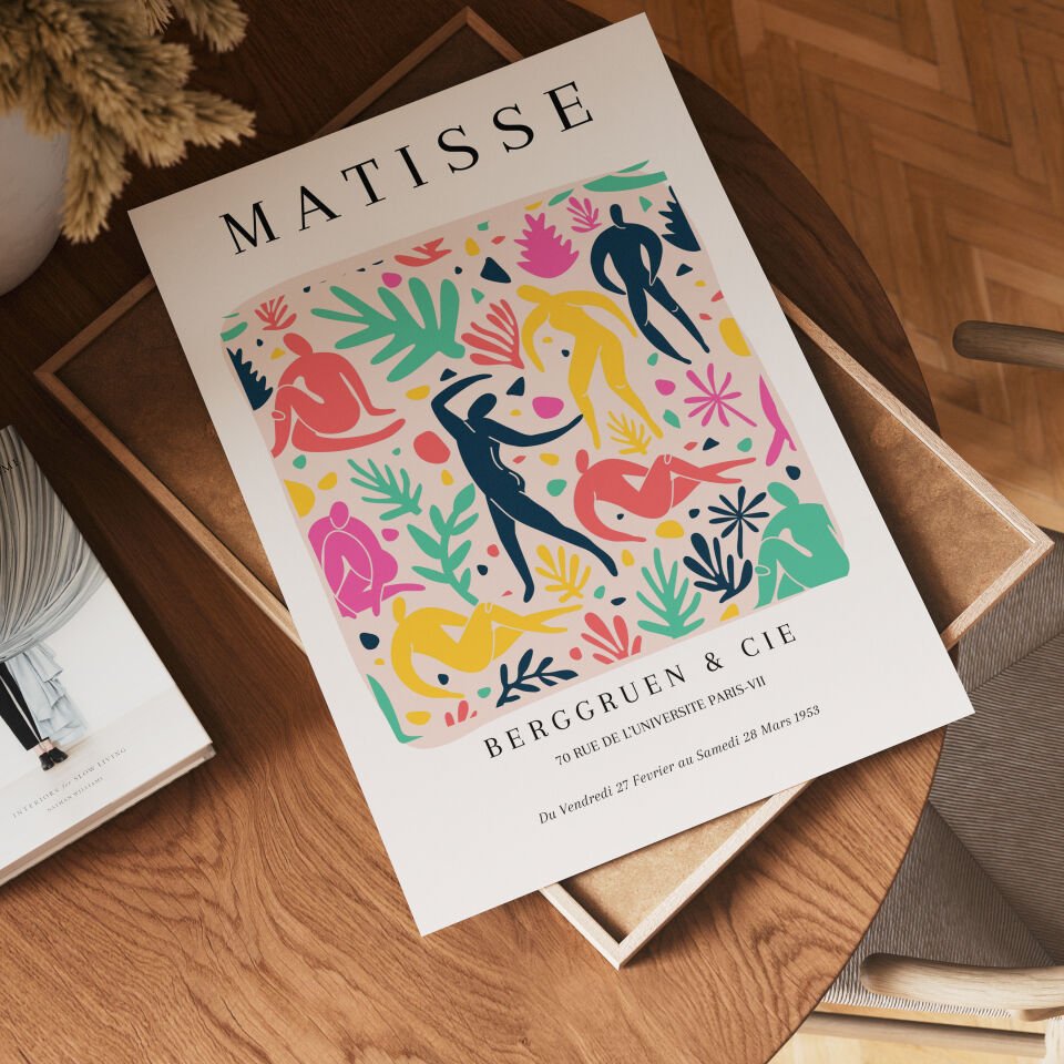 Matisse Cutout Dance çerçevesiz poster