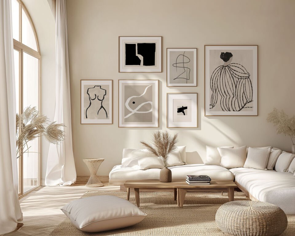 Modern Living Çerçevesiz Poster Set
