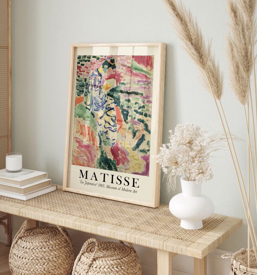 matisse art corner 3'lü Çerçevesiz Poster