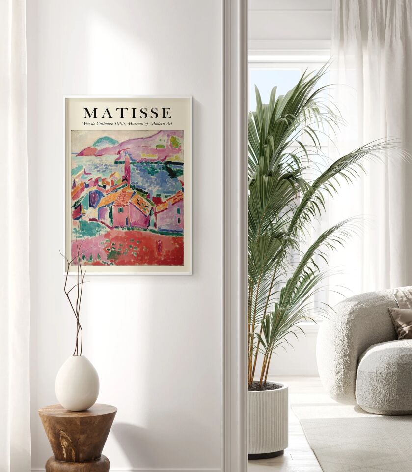 matisse art corner 3'lü Çerçevesiz Poster
