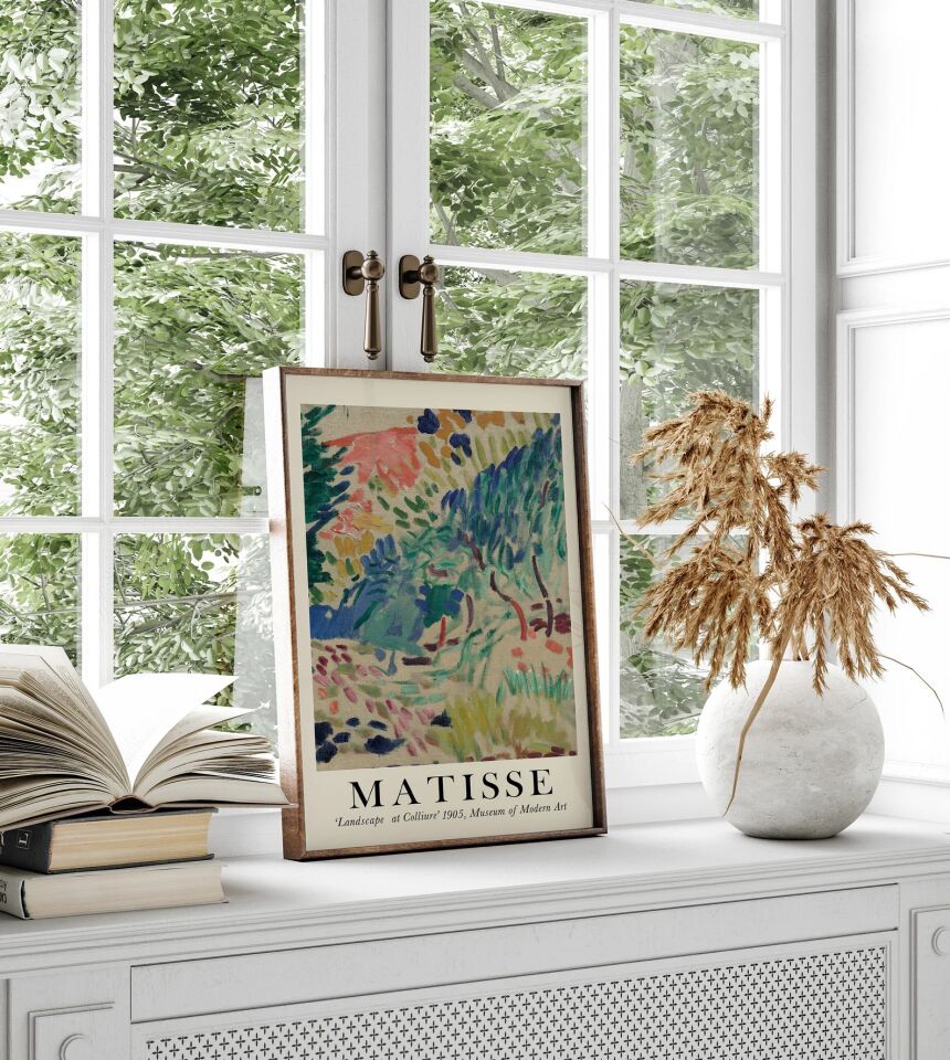 matisse art corner 3'lü Çerçevesiz Poster