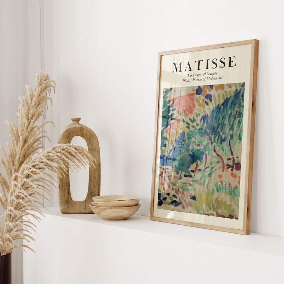 Henri Matisse Landscape 2'li Çerçevesiz Poster