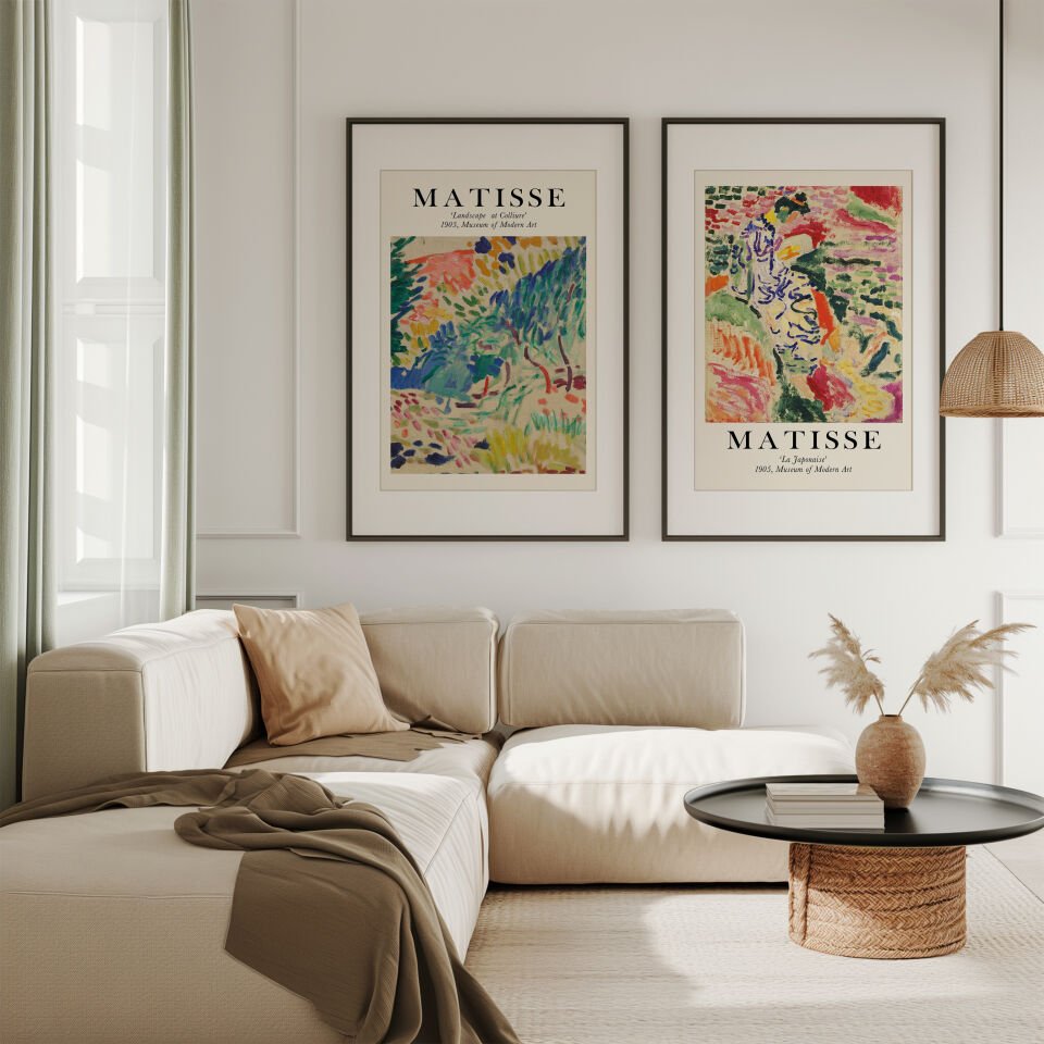 Henri Matisse Landscape 2'li Çerçevesiz Poster