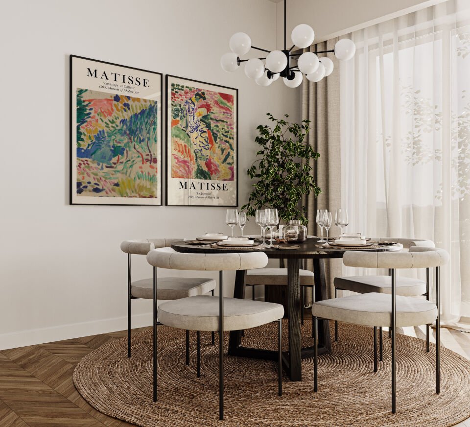 Henri Matisse Landscape 2'li Çerçevesiz Poster