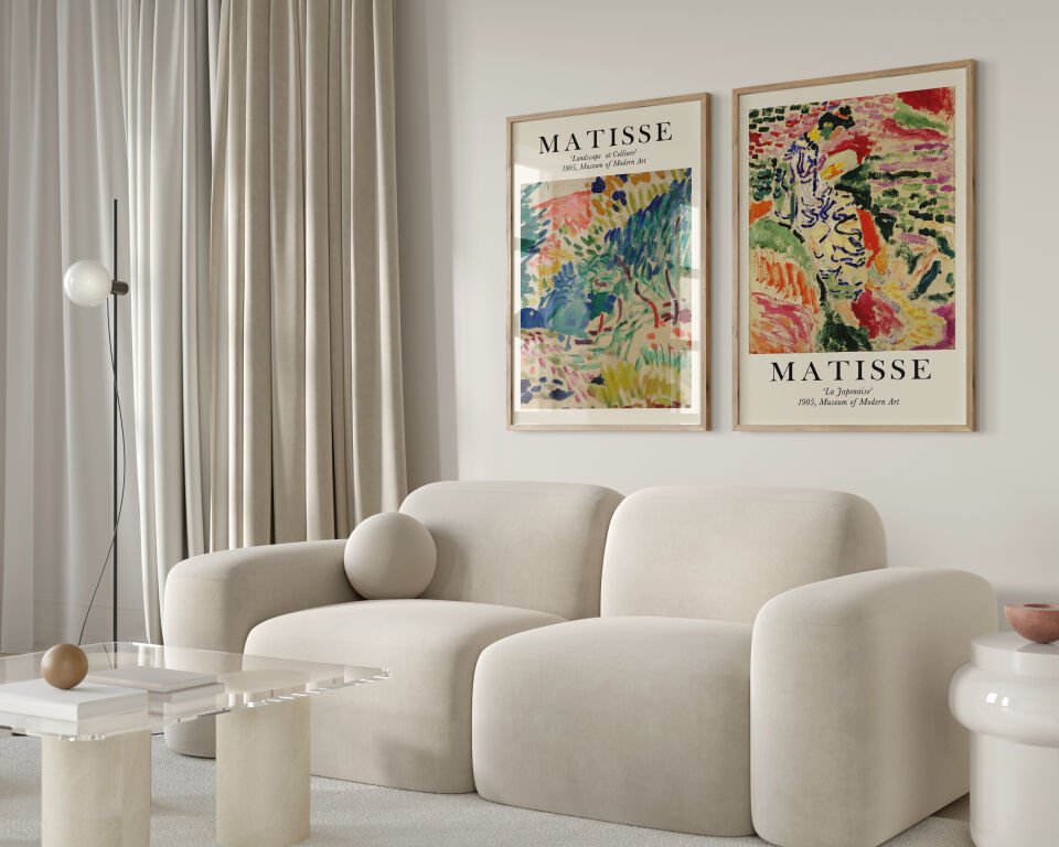 Henri Matisse Landscape 2'li Çerçevesiz Poster
