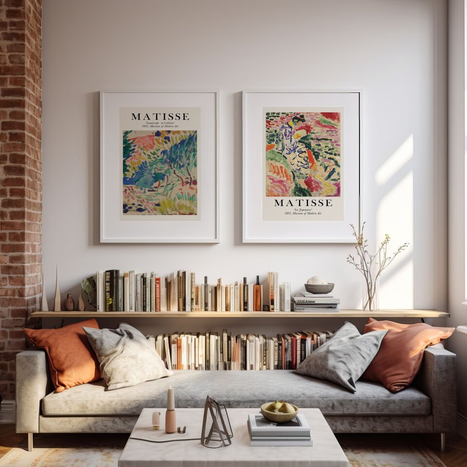 Henri Matisse Landscape 2'li Çerçevesiz Poster