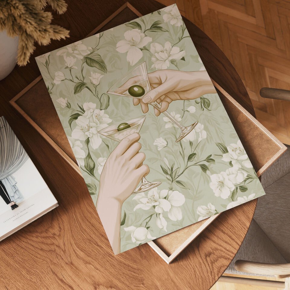 Natural Harmony Art Çerçevesiz Poster Set