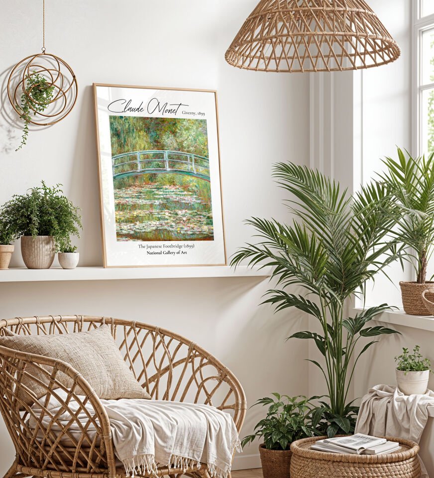 Natural Harmony Art Çerçevesiz Poster Set