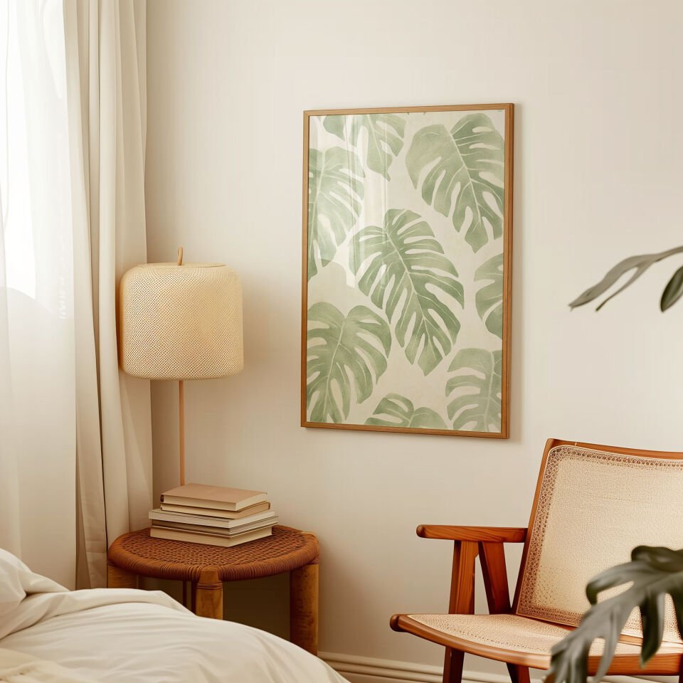 Natural Harmony Art Çerçevesiz Poster Set