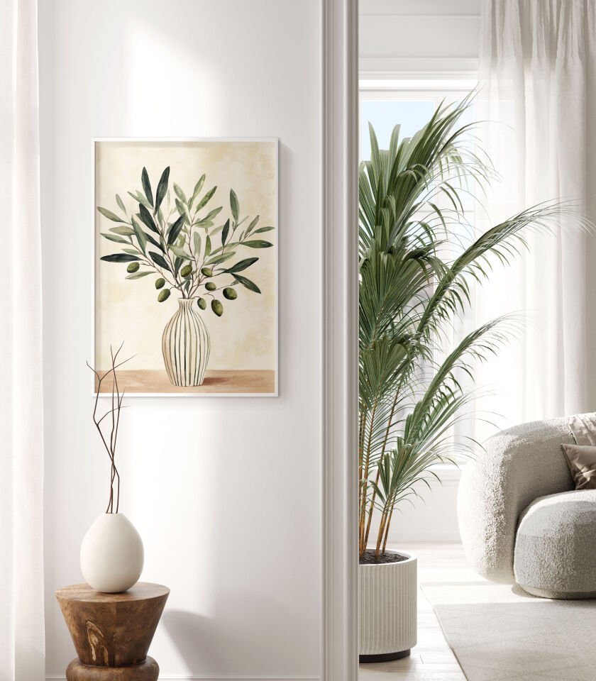 Natural Harmony Art Çerçevesiz Poster Set