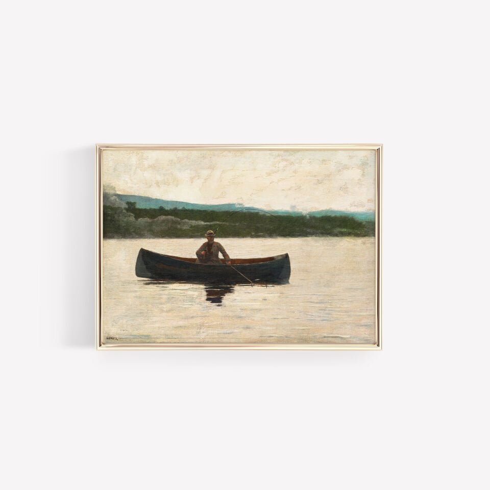 Solitude on the Lake Çerçevesiz Poster