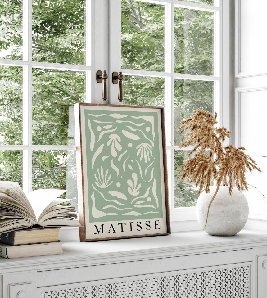 Modern Pastel Art Çerçevesiz Poster Set