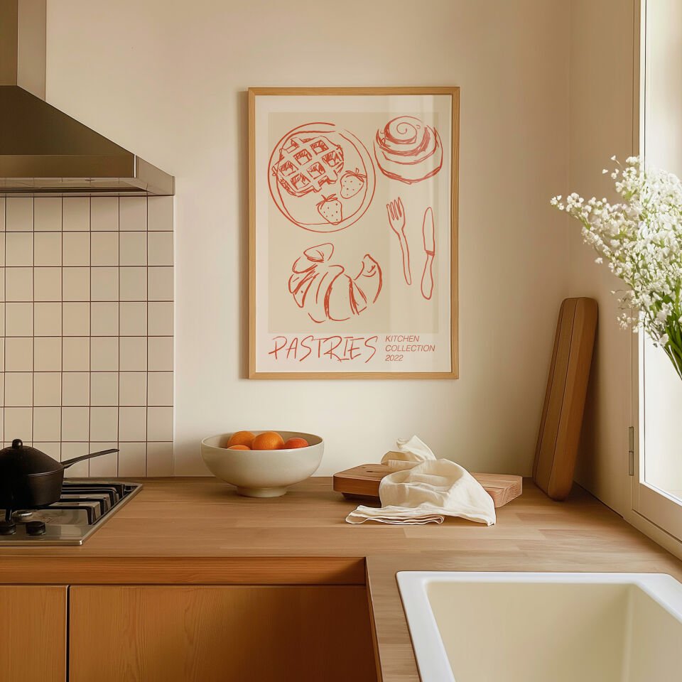 Kitchen Collection Çerçevesiz Poster