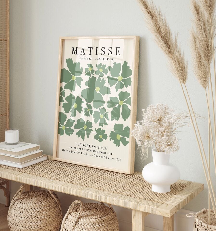 Botanical & Modern Çerçevesiz Poster Set