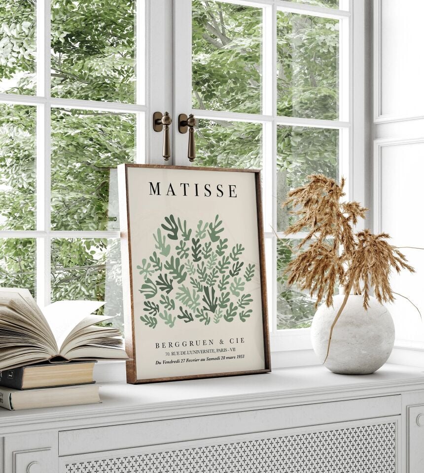 Botanical & Modern Çerçevesiz Poster Set