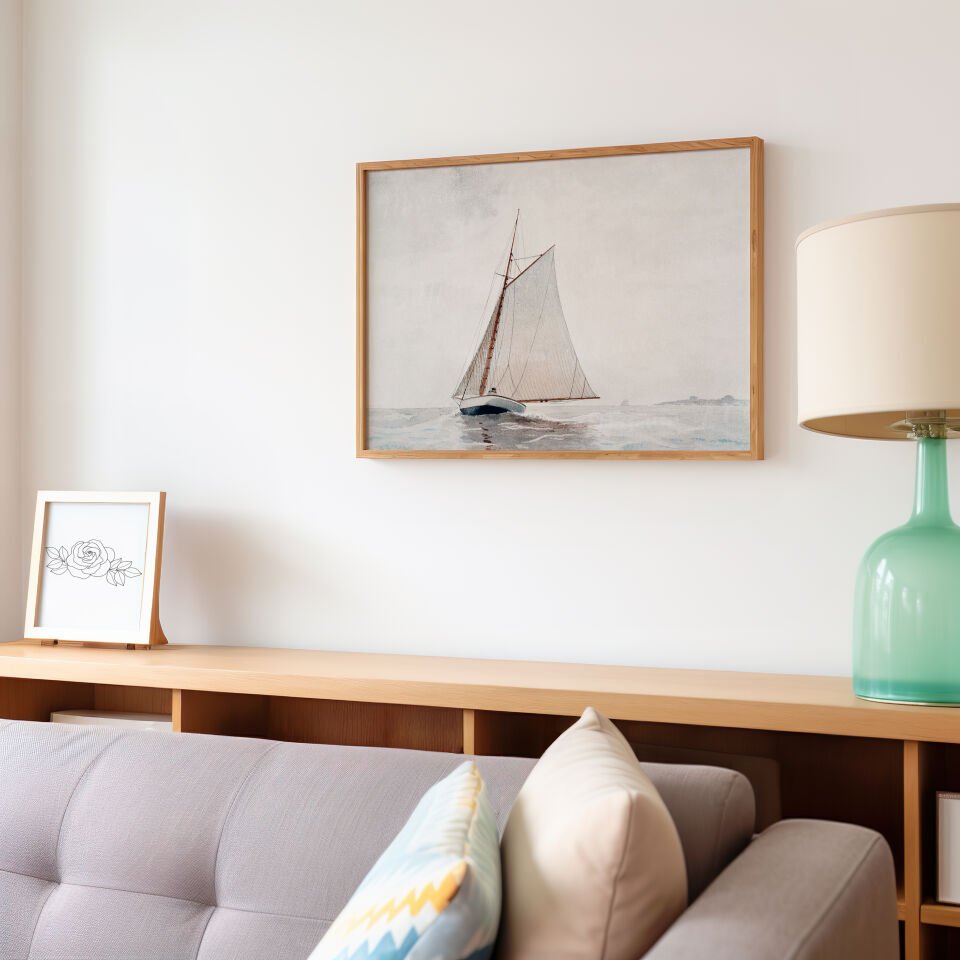 Sailing Calm Çerçevesiz Poster