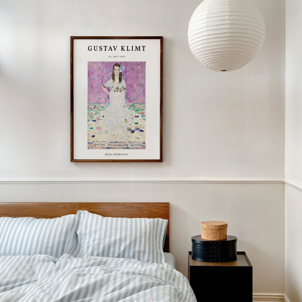 Gustav Klimt Mäda Primavesi Çerçevesiz Poster